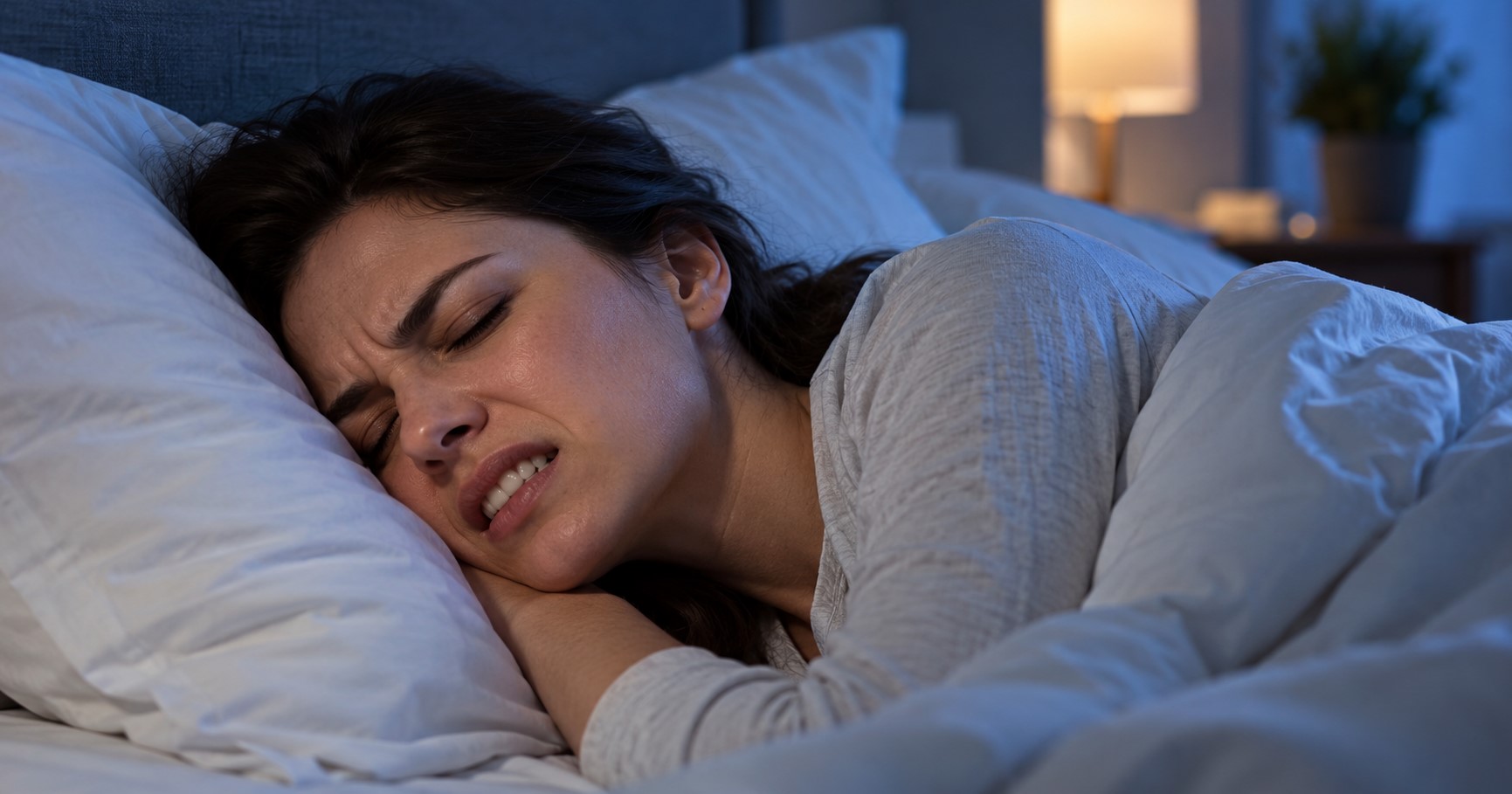 Nghiến răng khi ngủ gây răng lung lay