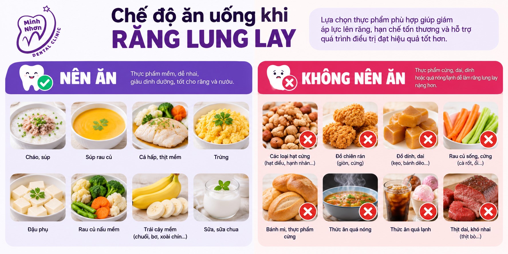 Cách chăm sóc răng lung lay tại nhà trước khi đi khám